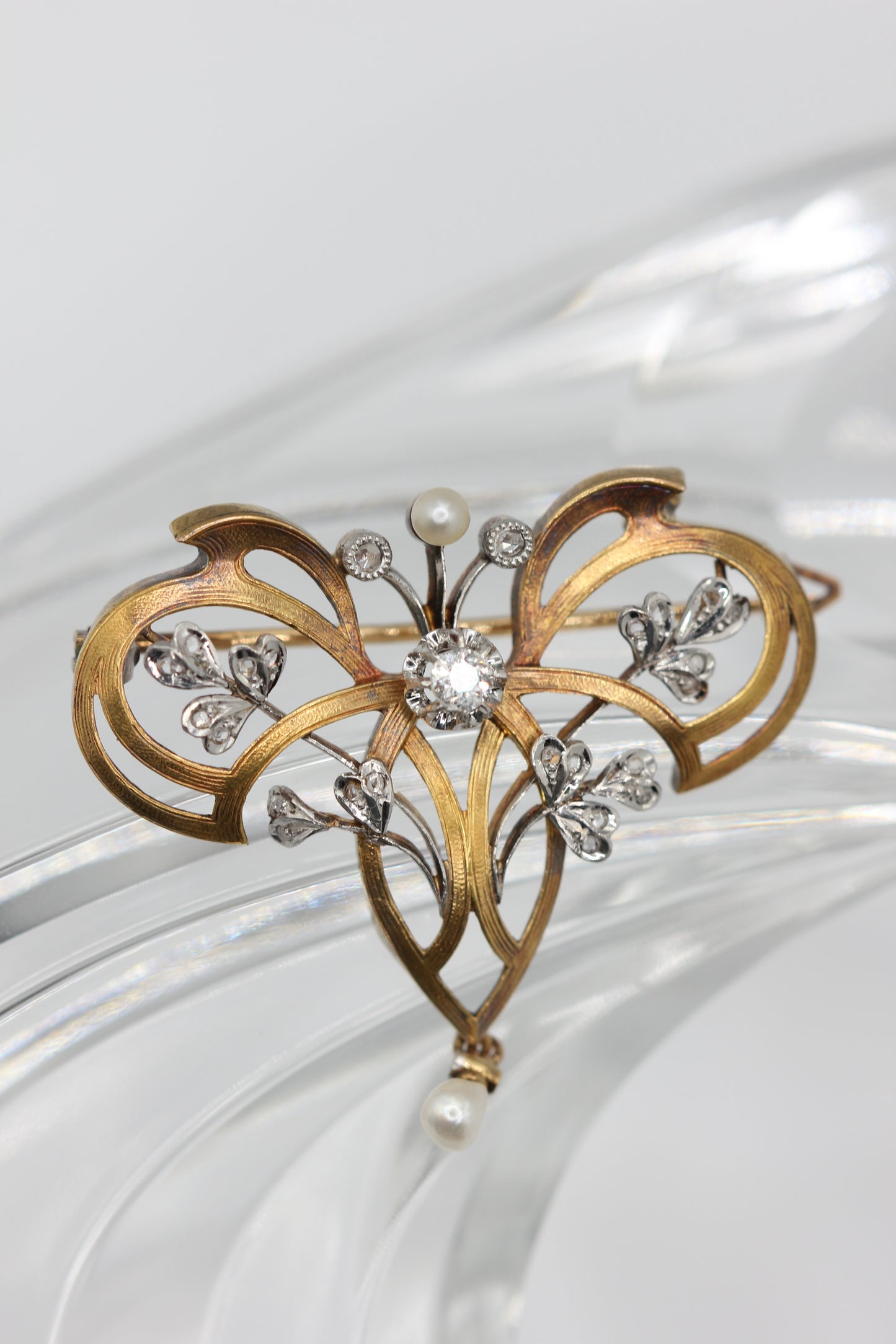 Art Nouveau brooch/pendant