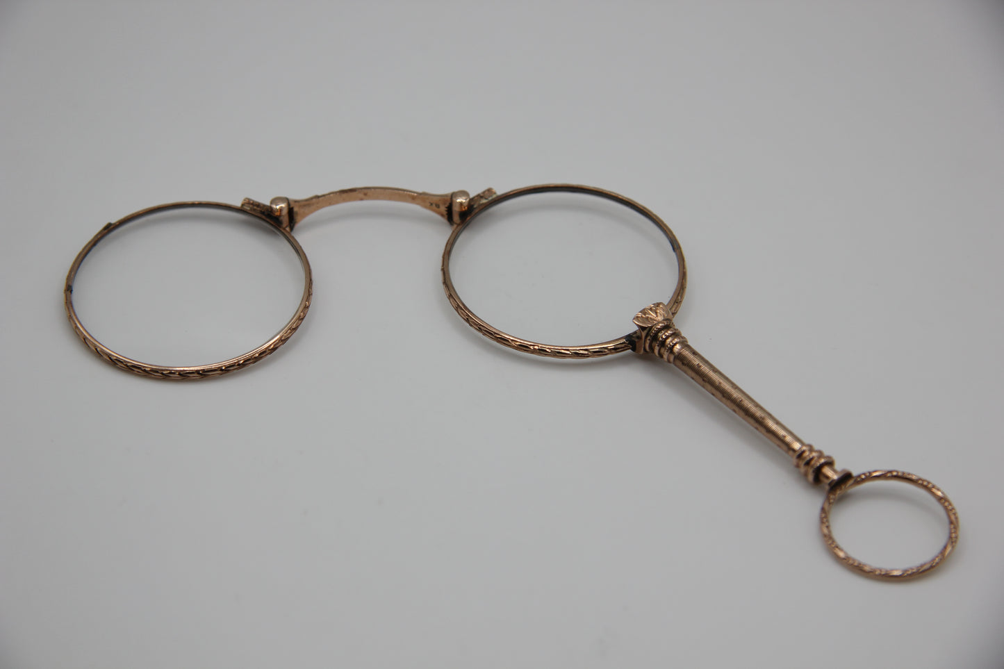 Antique gold lornettes