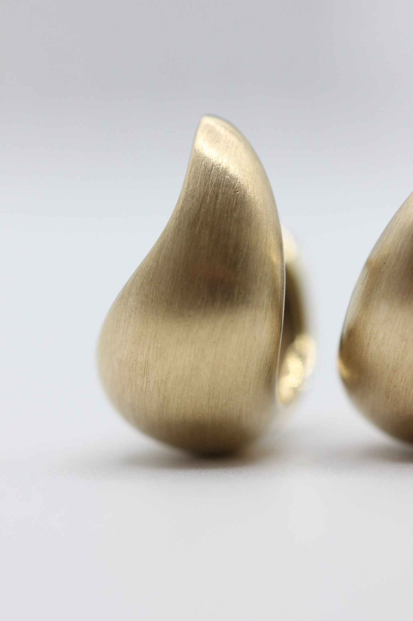 Gold earrings