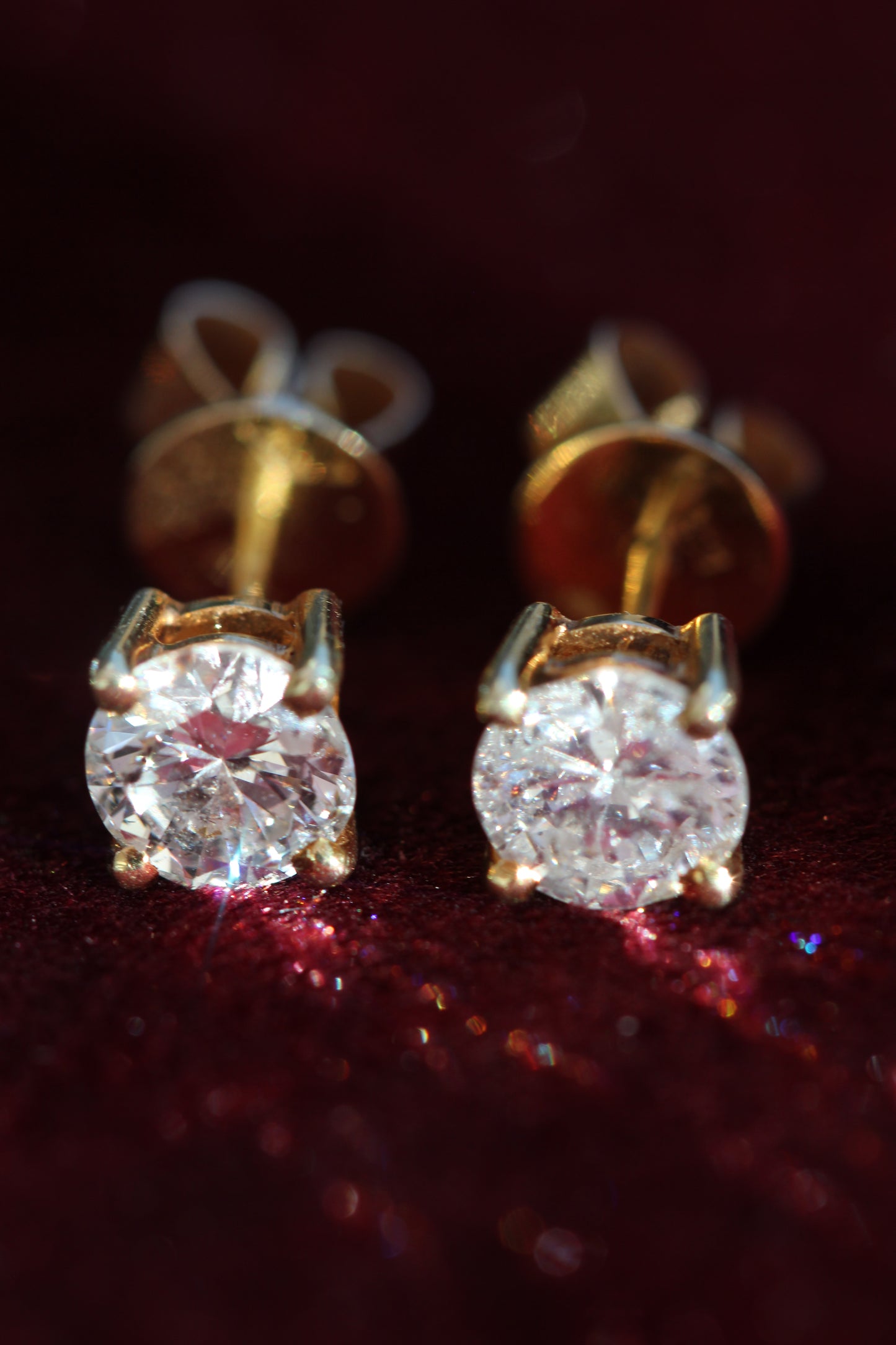Stud earrings