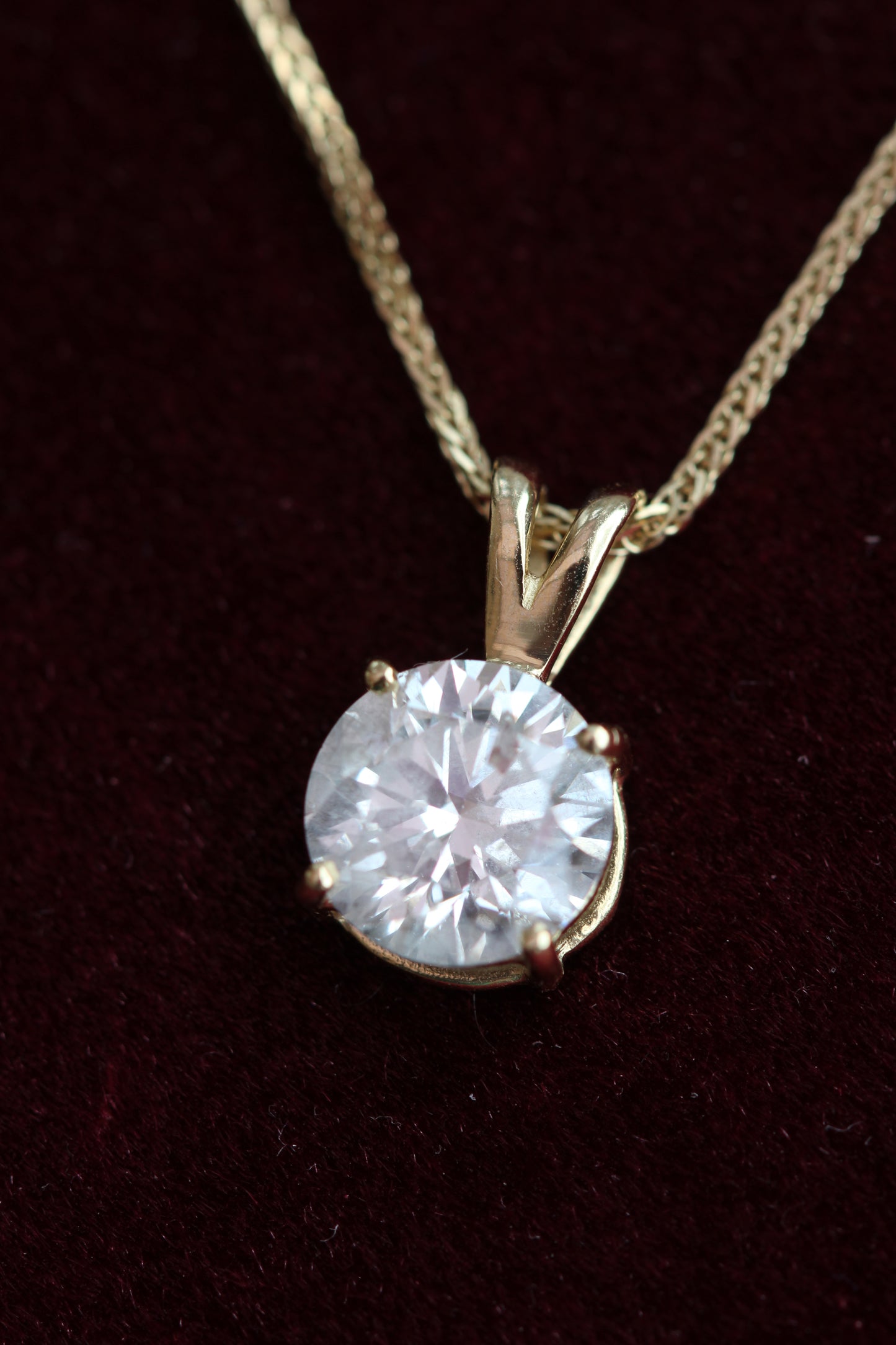 Diamond pendant
