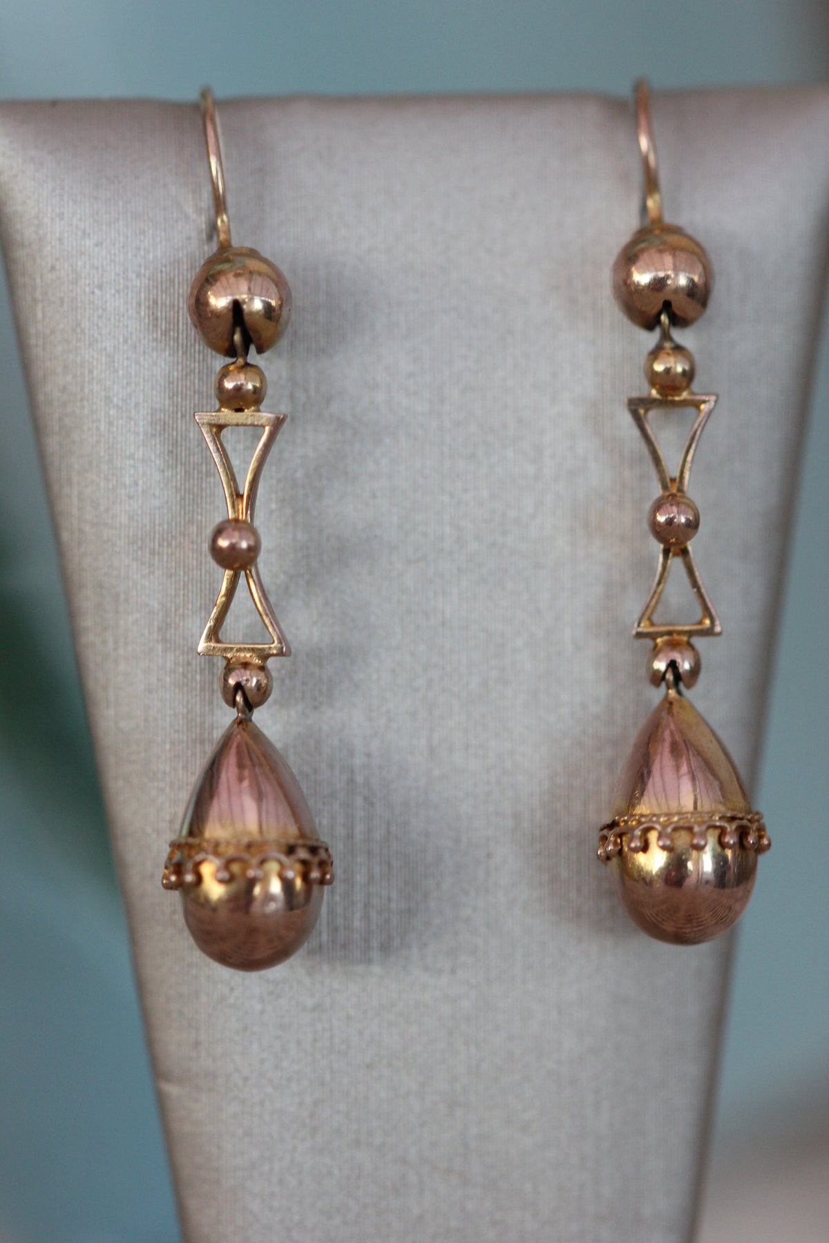 Victorian drop earrings