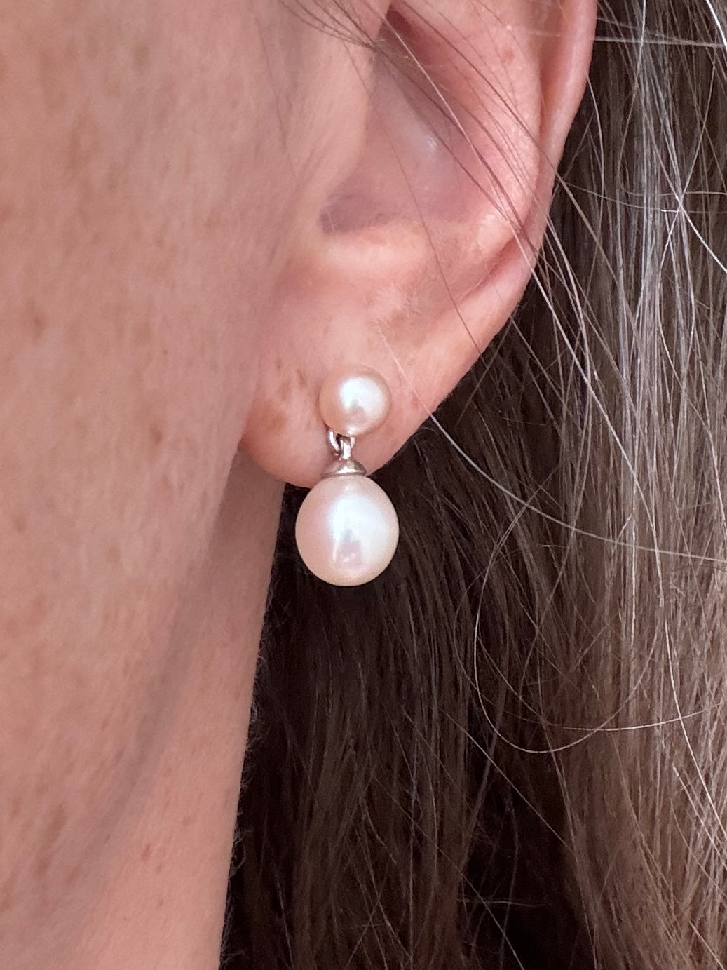 Akoya pearls earrings