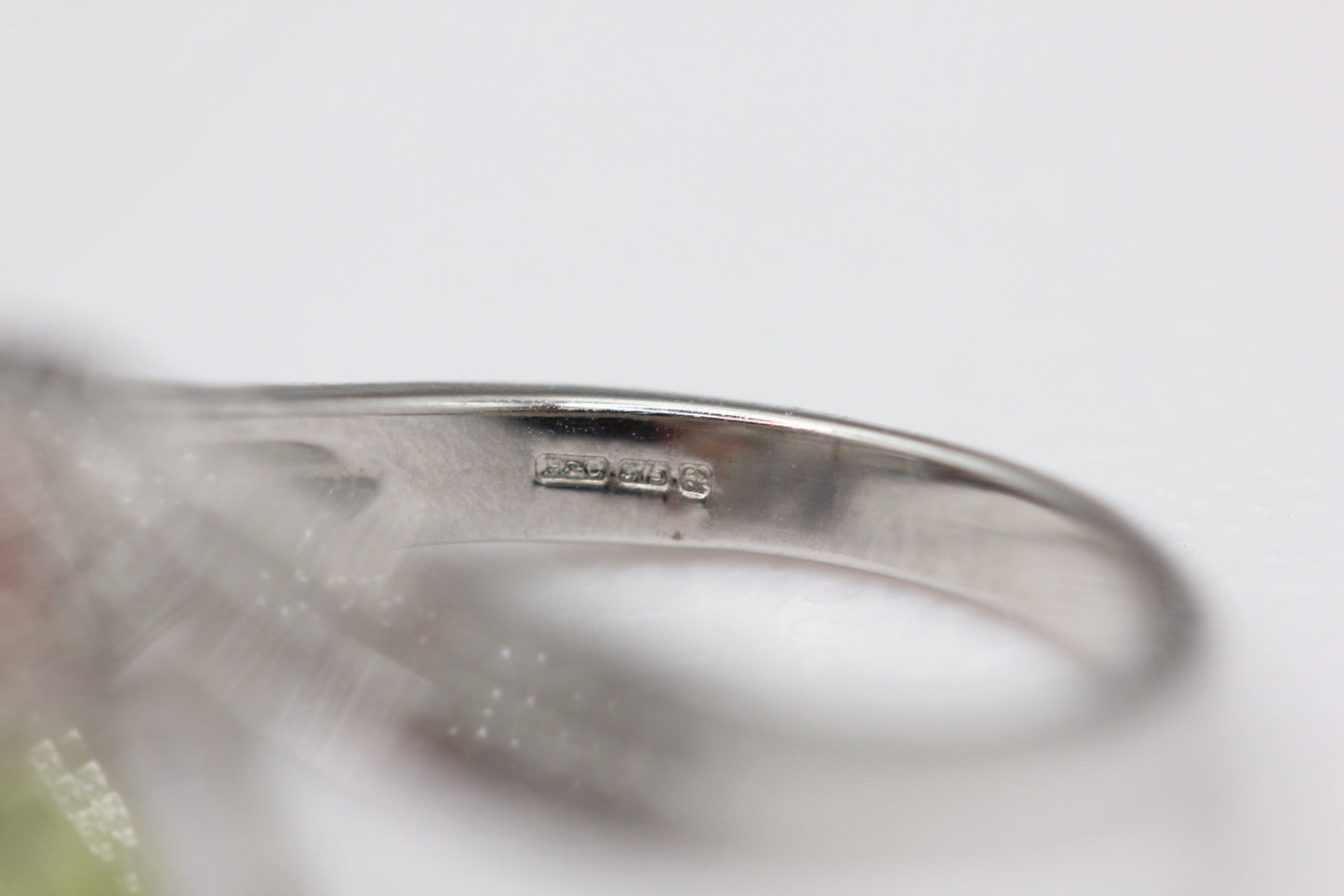 Multi gem dress ring