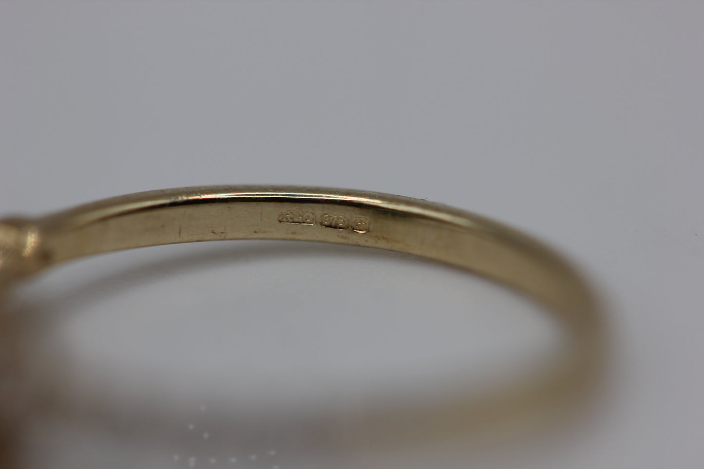 One emerald ring