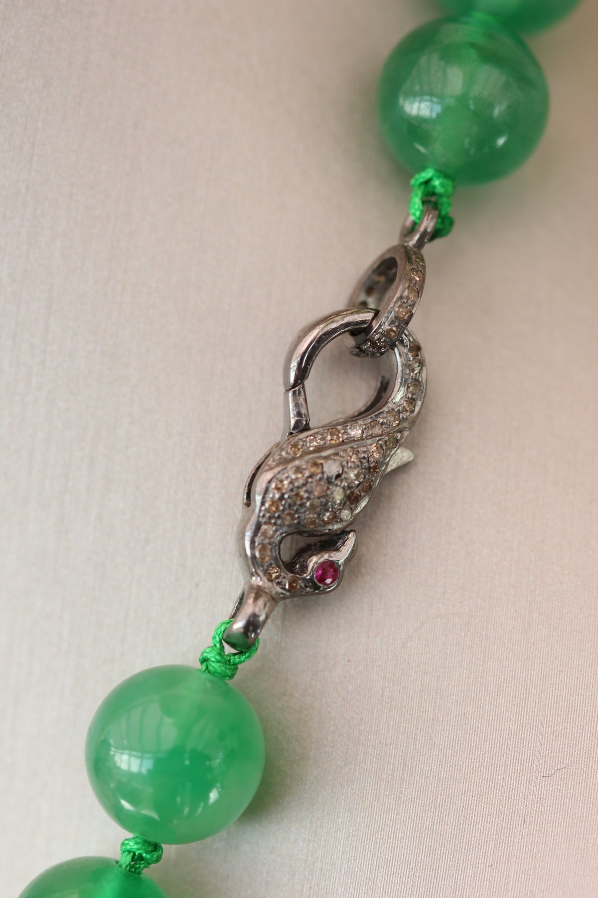 Jade necklace