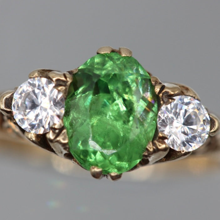 Tree stone ring