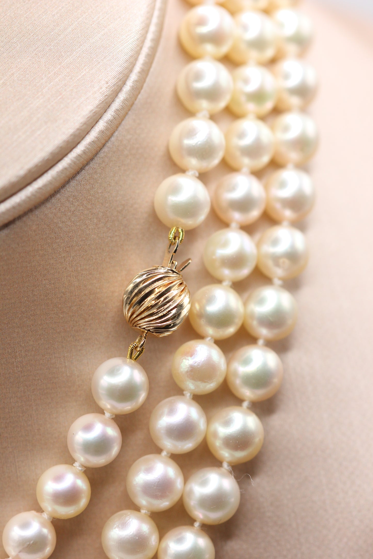 Two strands of pearls