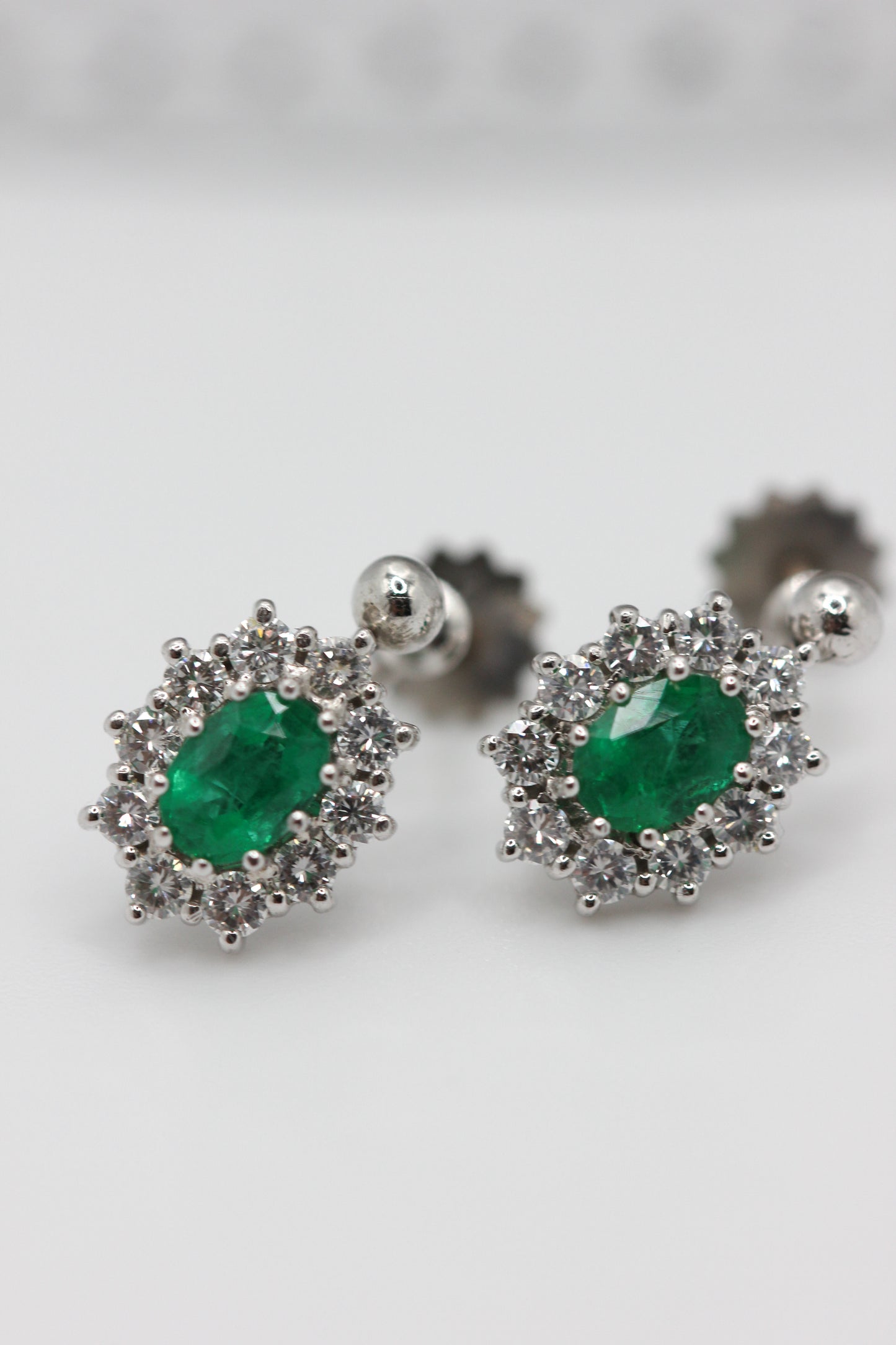 Emerald earrings