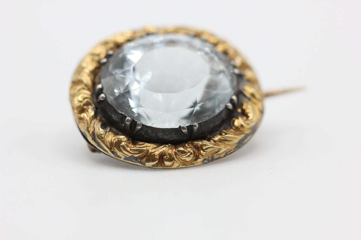 Tourmaline Victorian Brooch