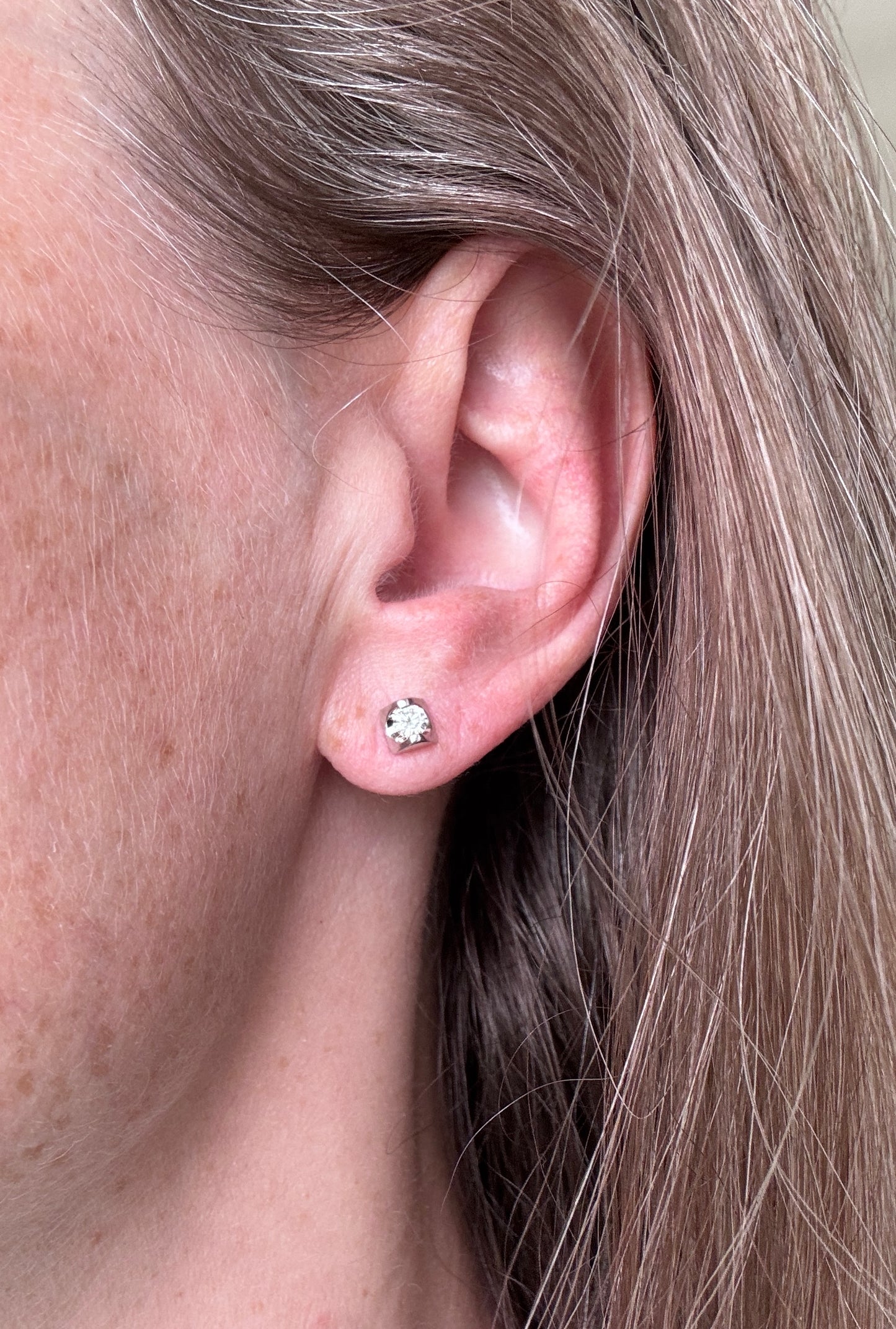 Stud earrings