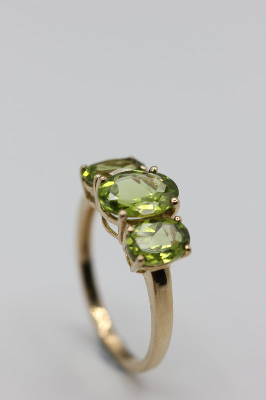 Peridot ring