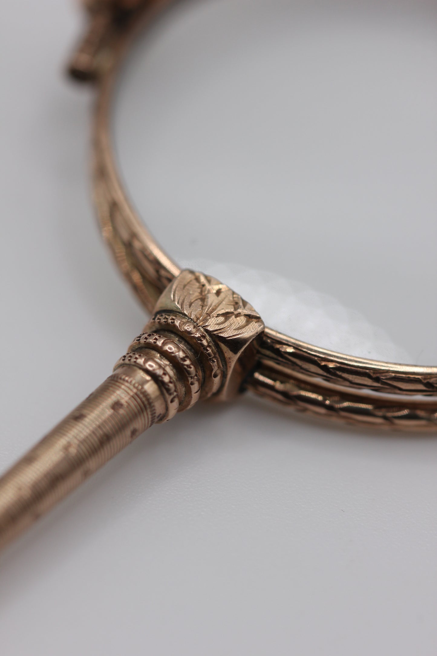 Antique gold lornettes