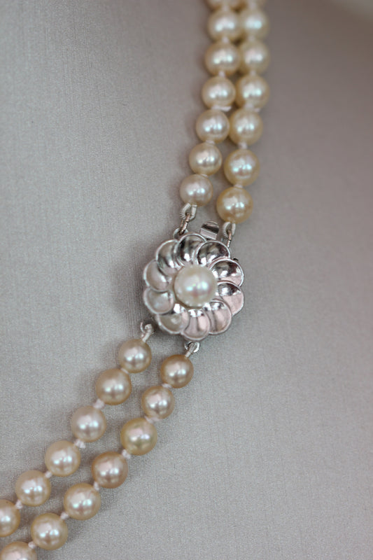 Akoya pearl necklace