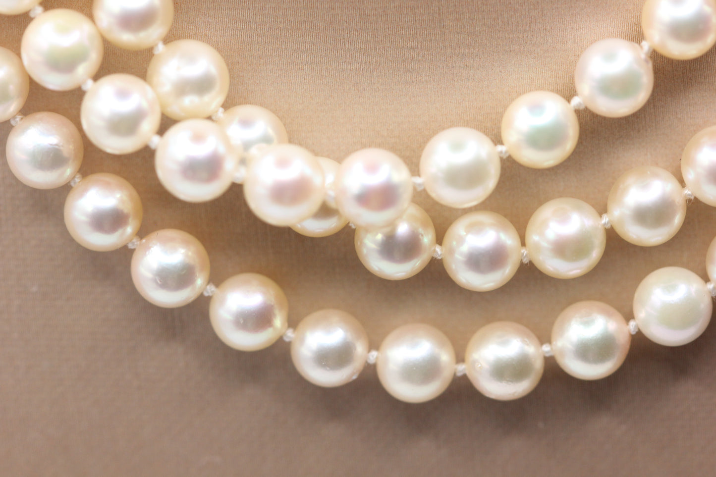 Two strands of pearls
