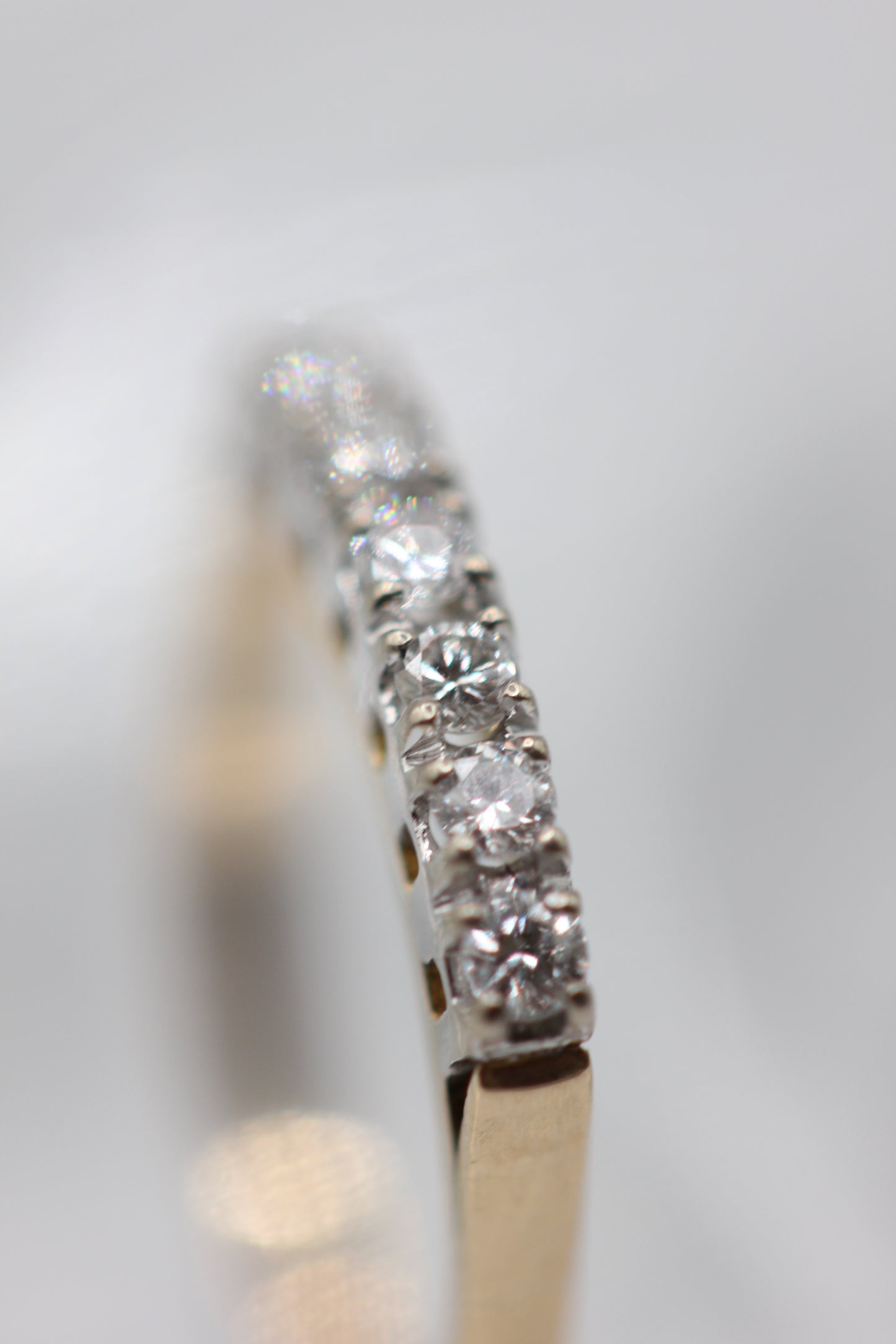 Half eternity ring