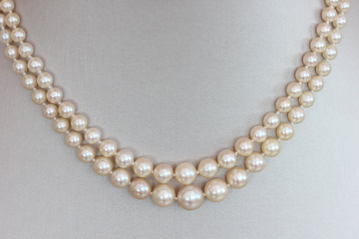Akoya pearl necklace
