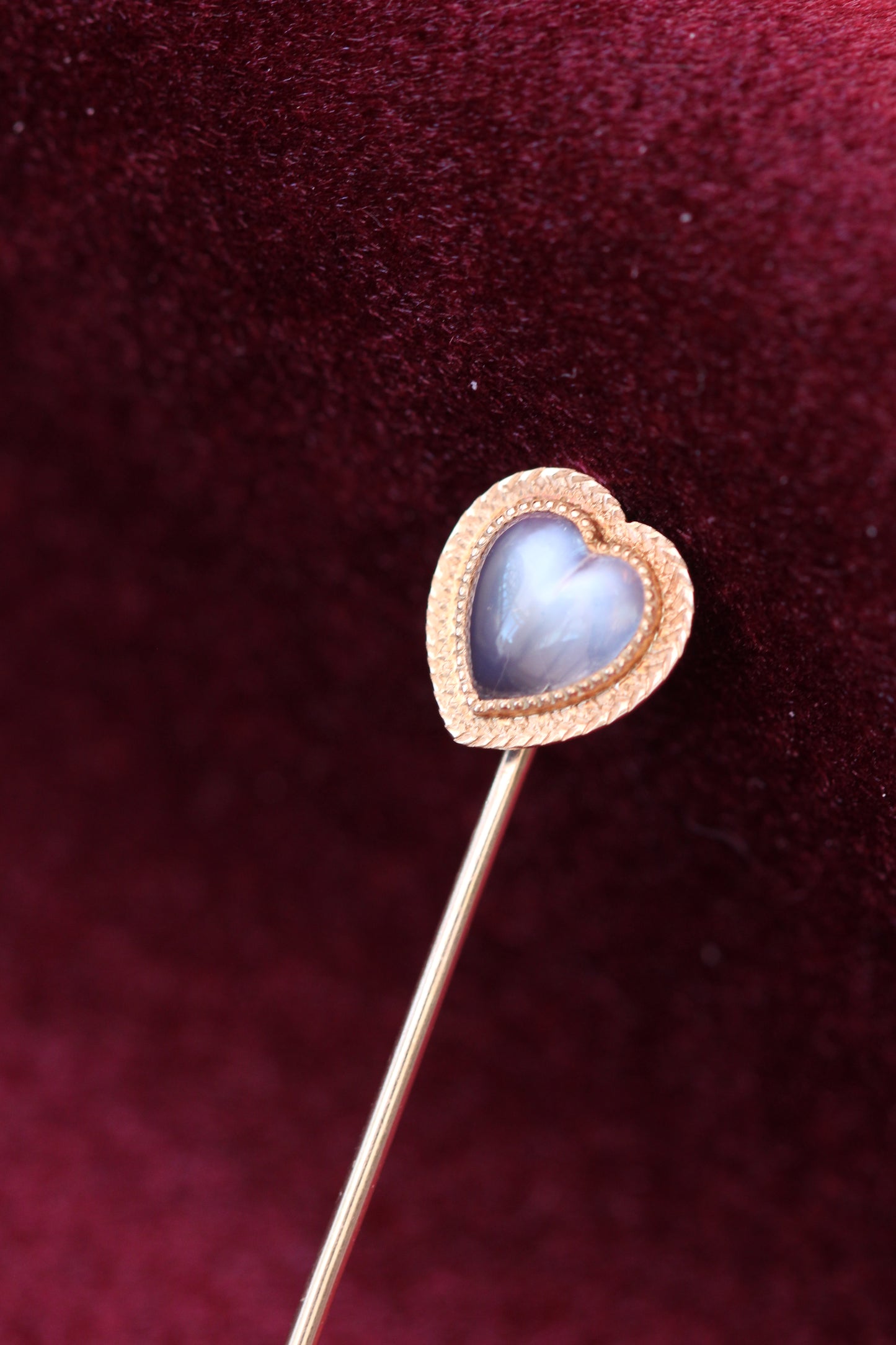 Moonstone stickpin
