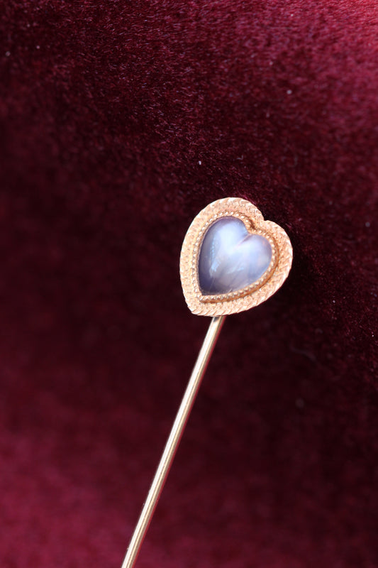 Moonstone stickpin