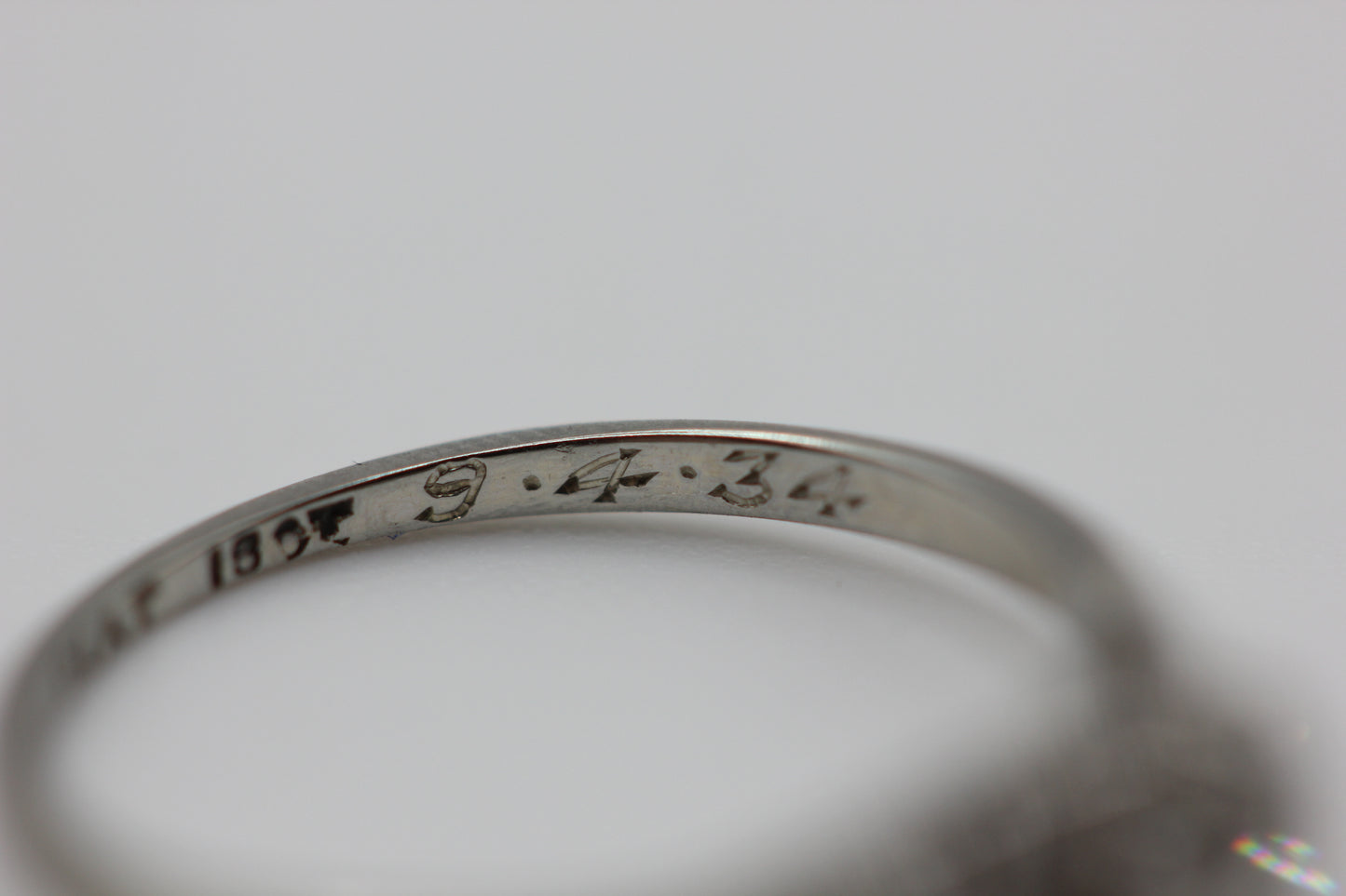 Antique diamond ring