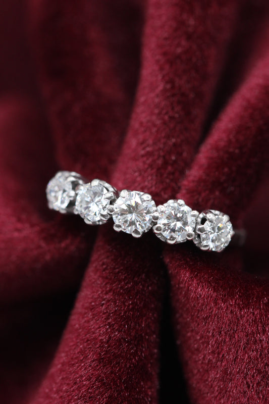Diamond 5 stone ring