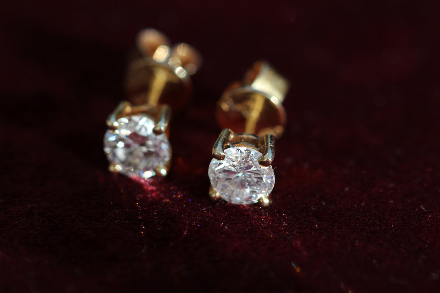 Stud earrings