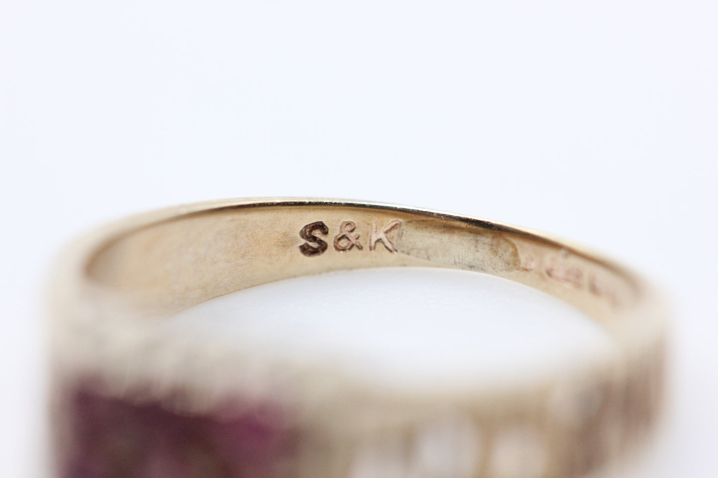 Ruby signet ring