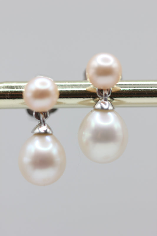 Akoya pearls earrings