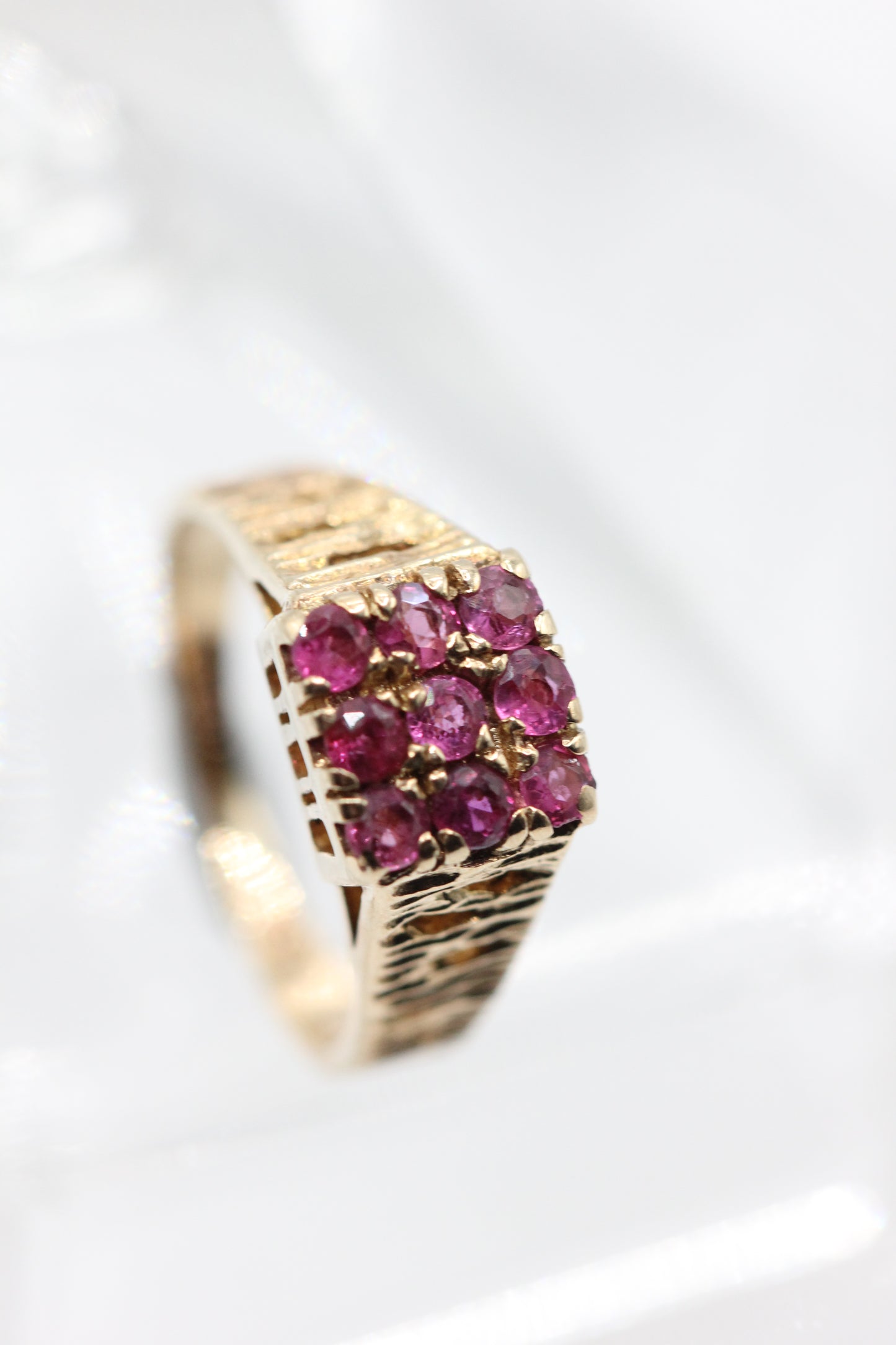 Ruby signet ring