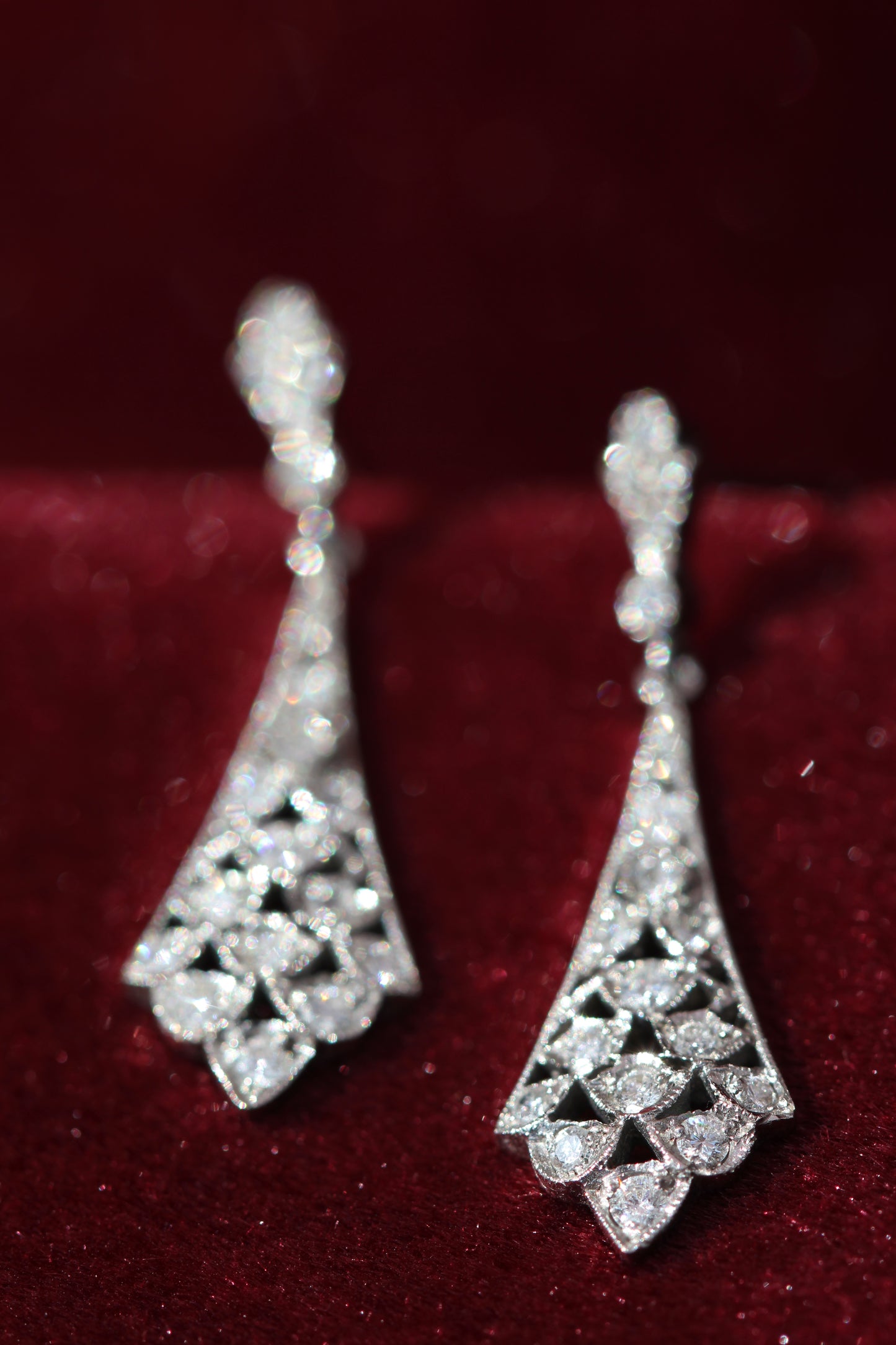 Chandelier earrings