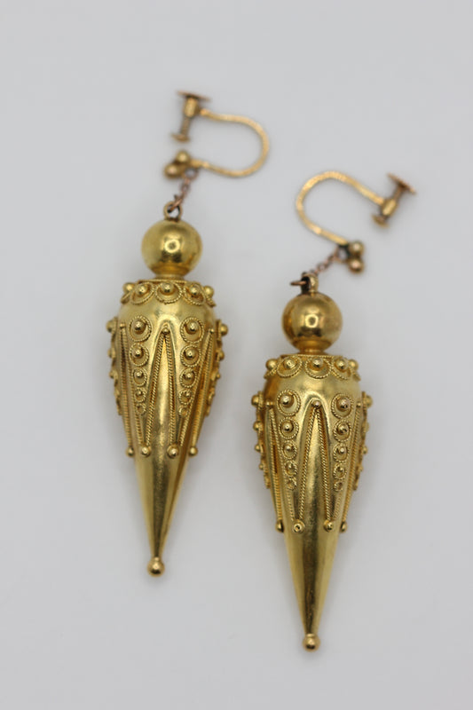 Victorian earrings