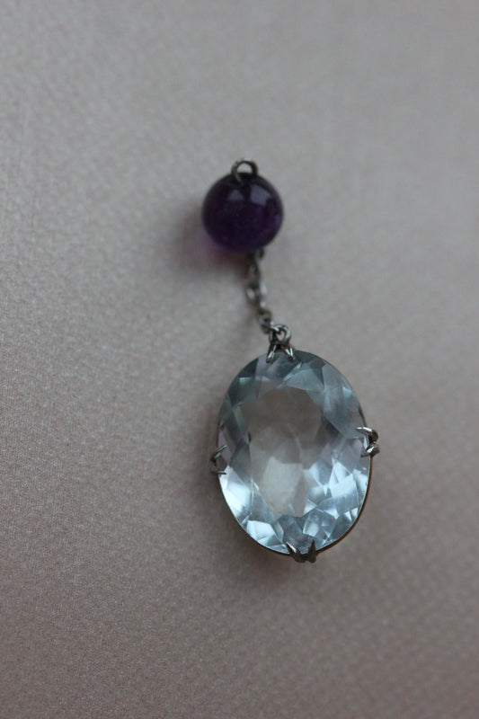 Aquamarine pendant