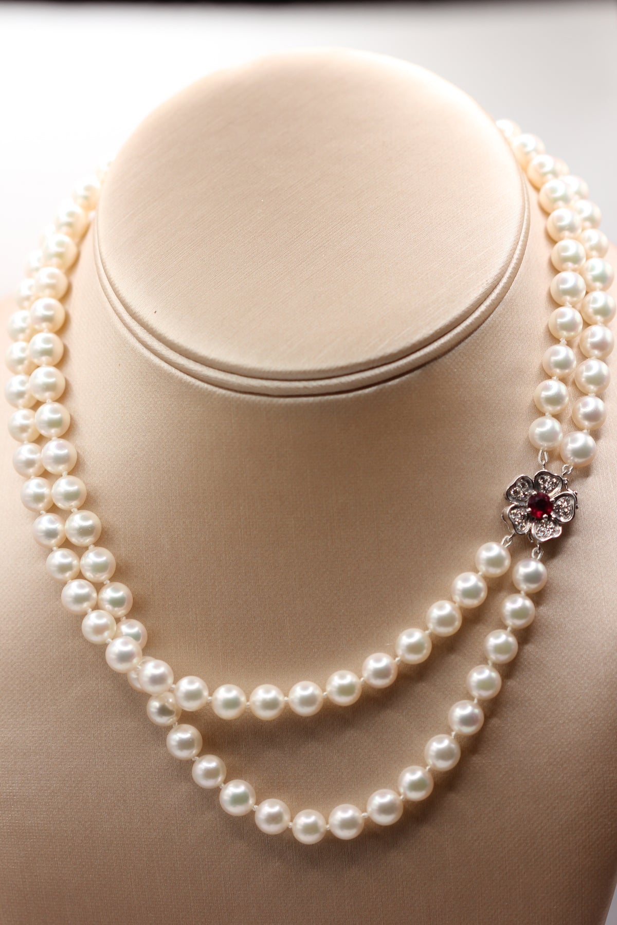 Akoya pearl necklace