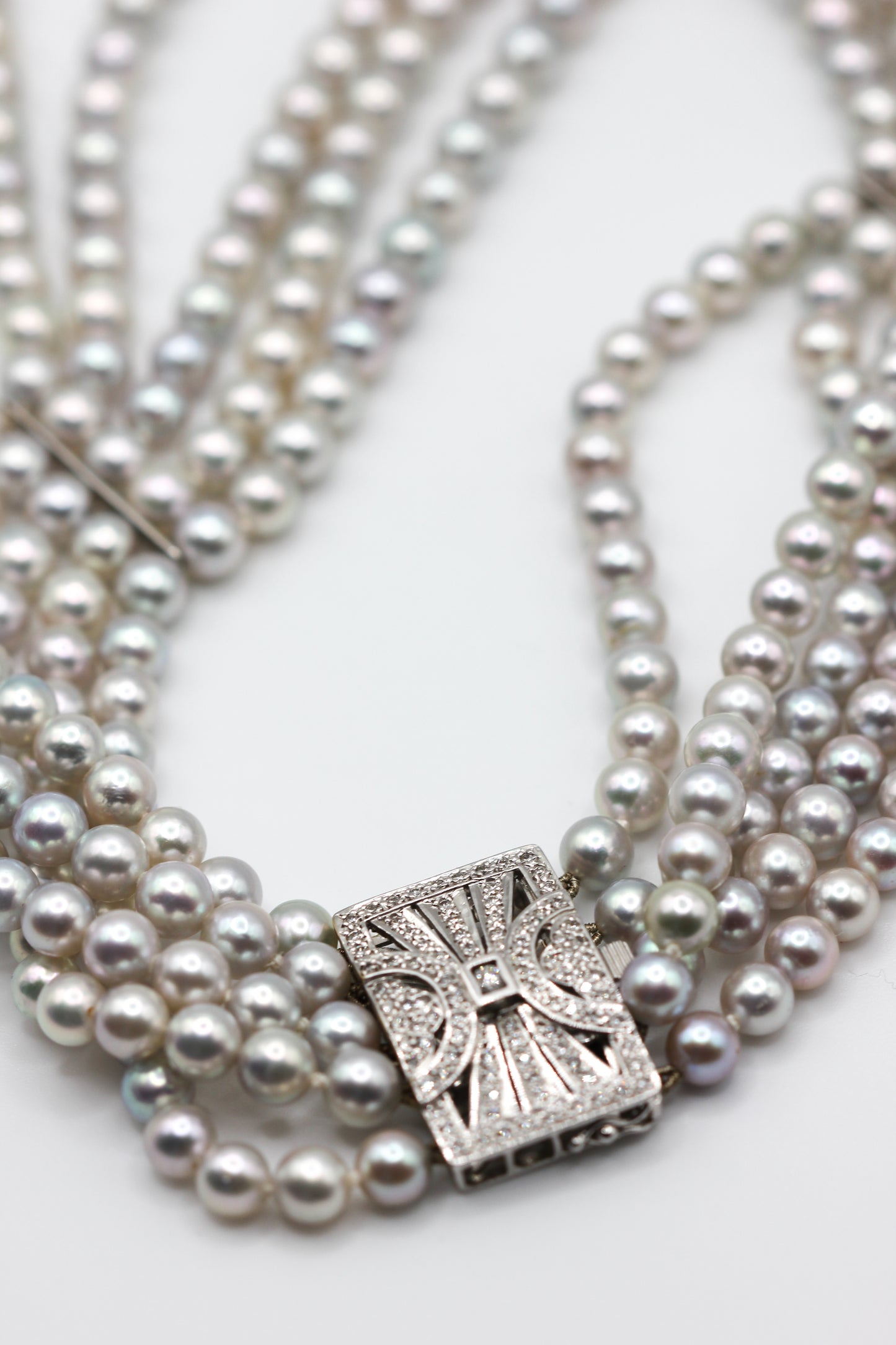 Akoya pearl necklace