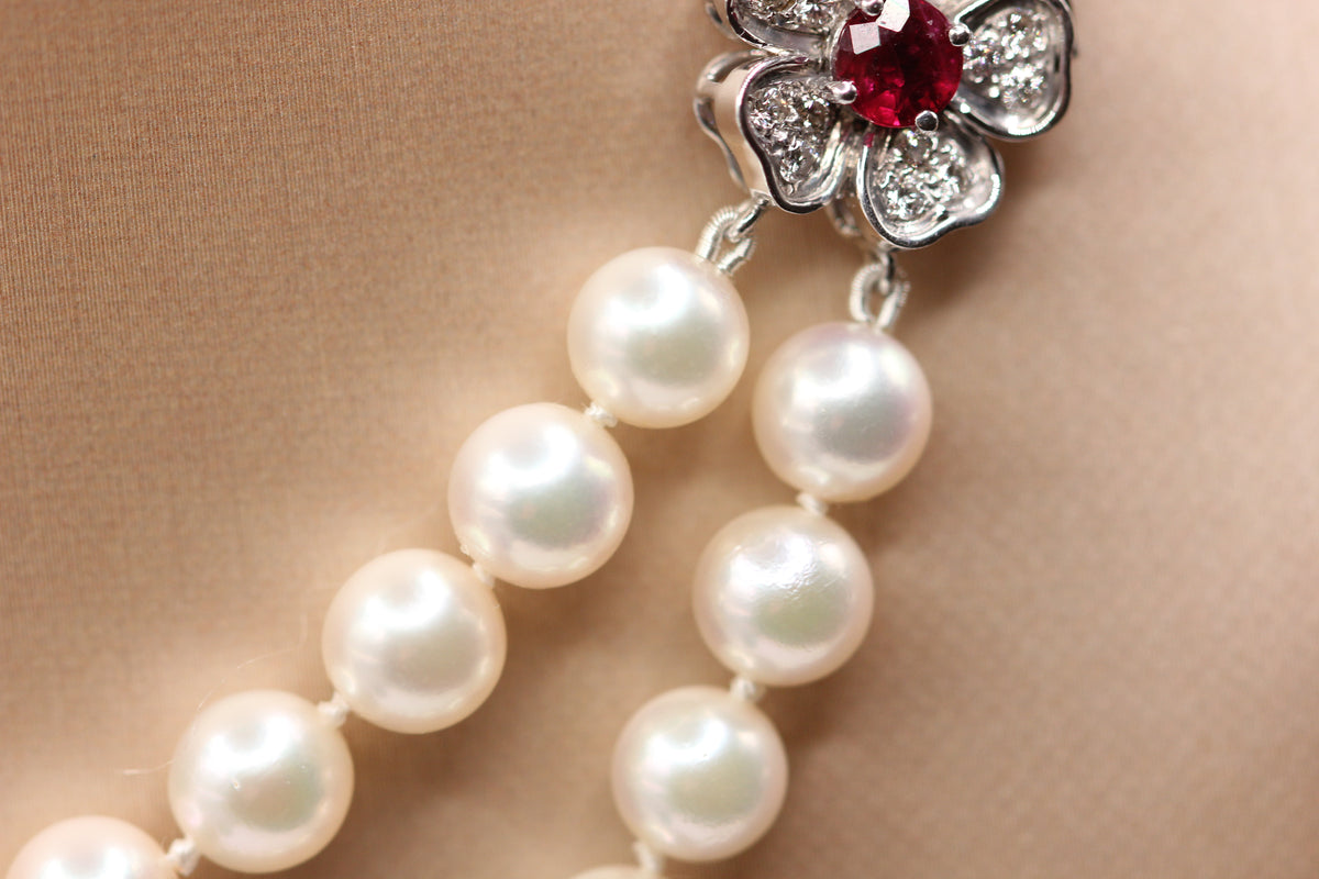 Akoya pearl necklace