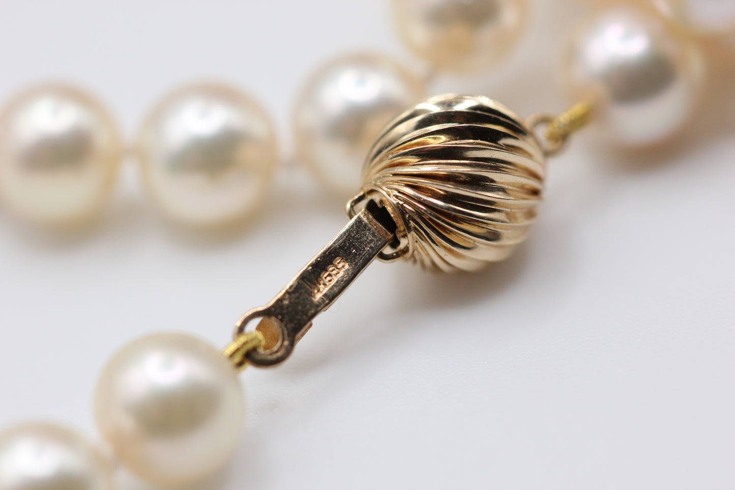 Two strands of pearls