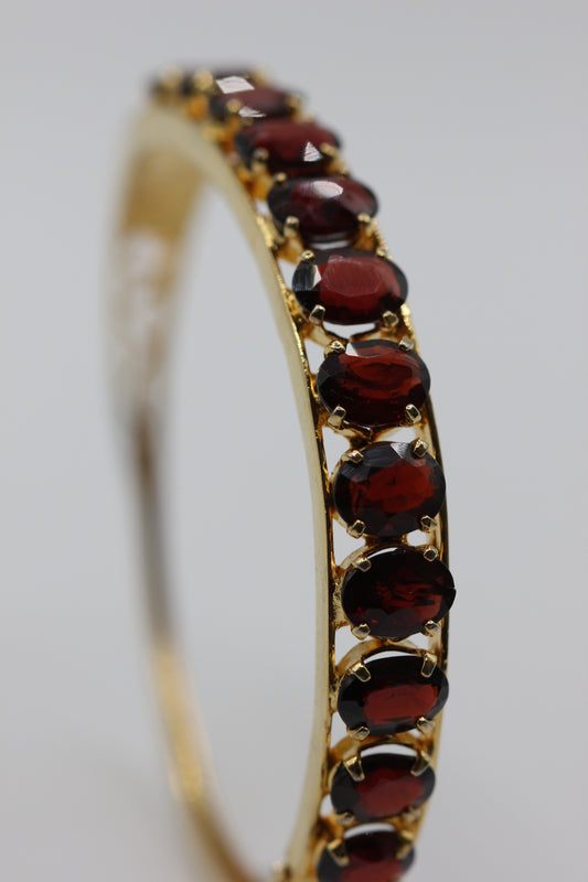 Garnet bangle