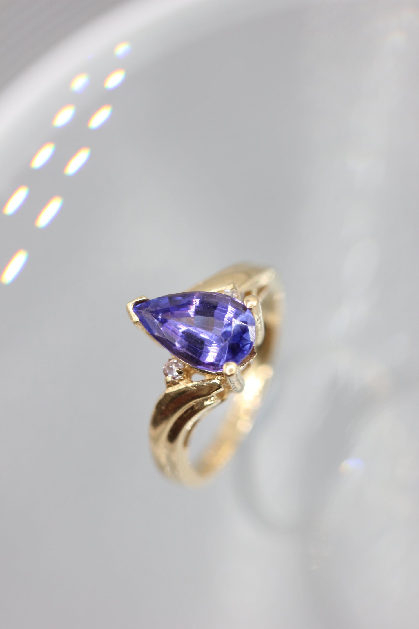 Tanzanite ring