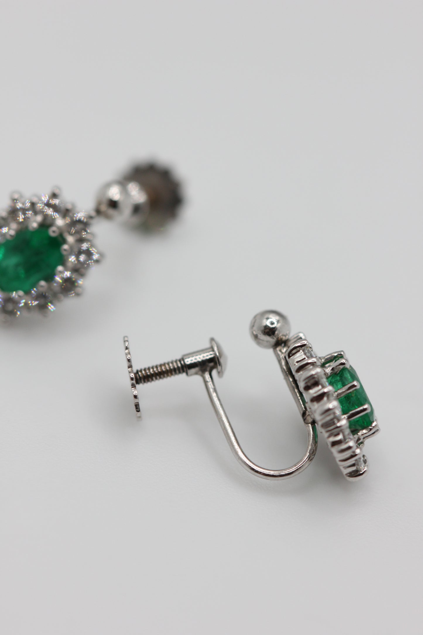 Emerald earrings