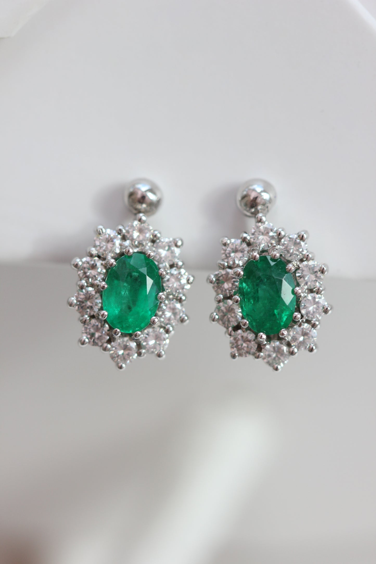 Emerald earrings