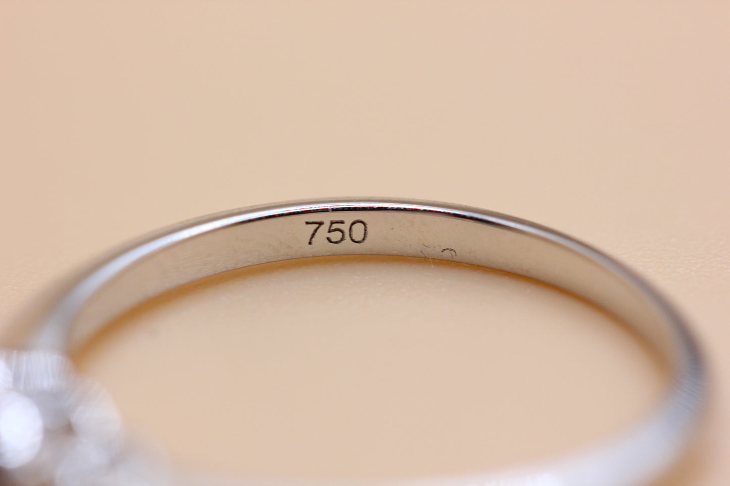 Sapphire trilogy ring