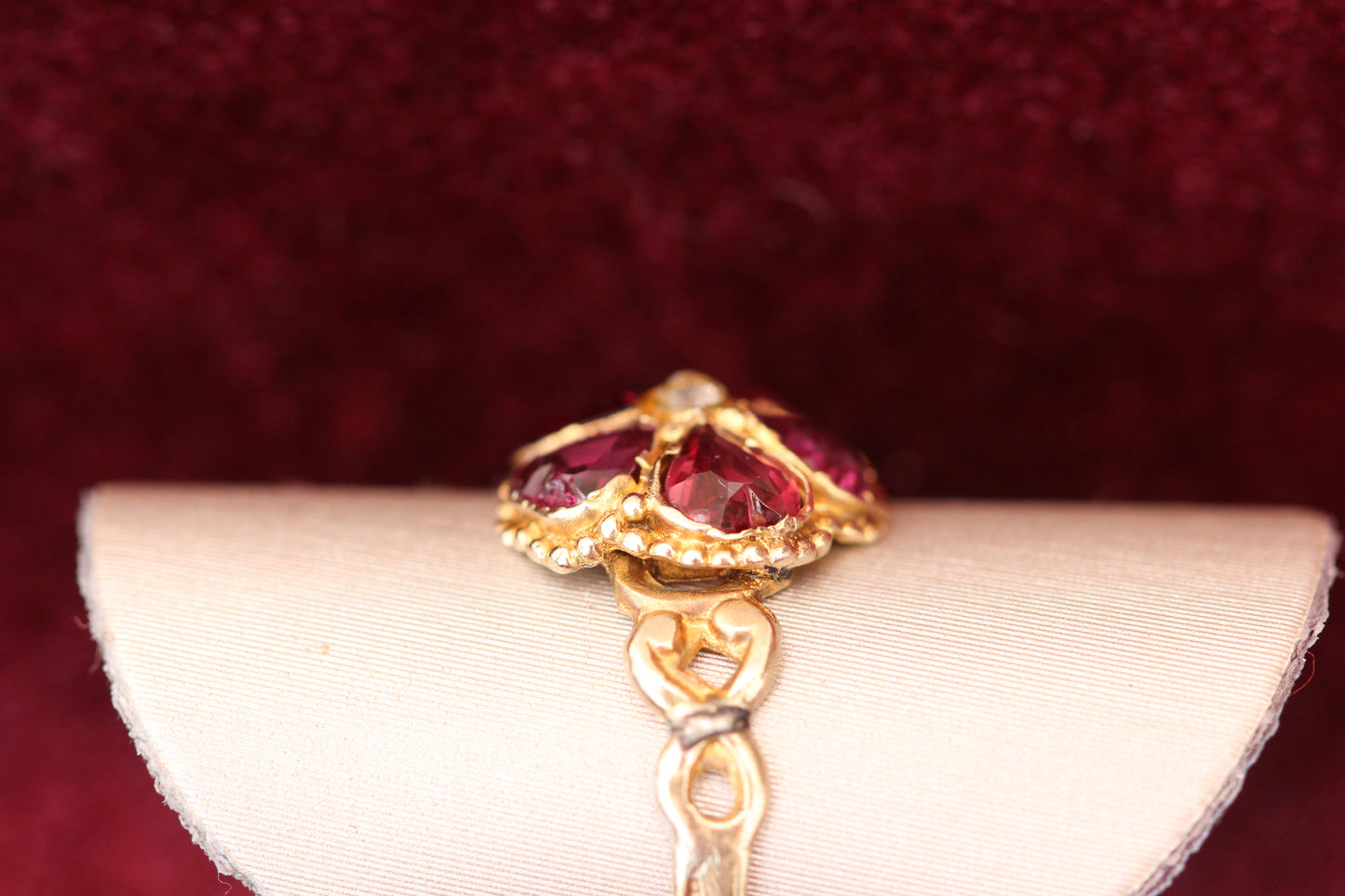 Antique garnet ring