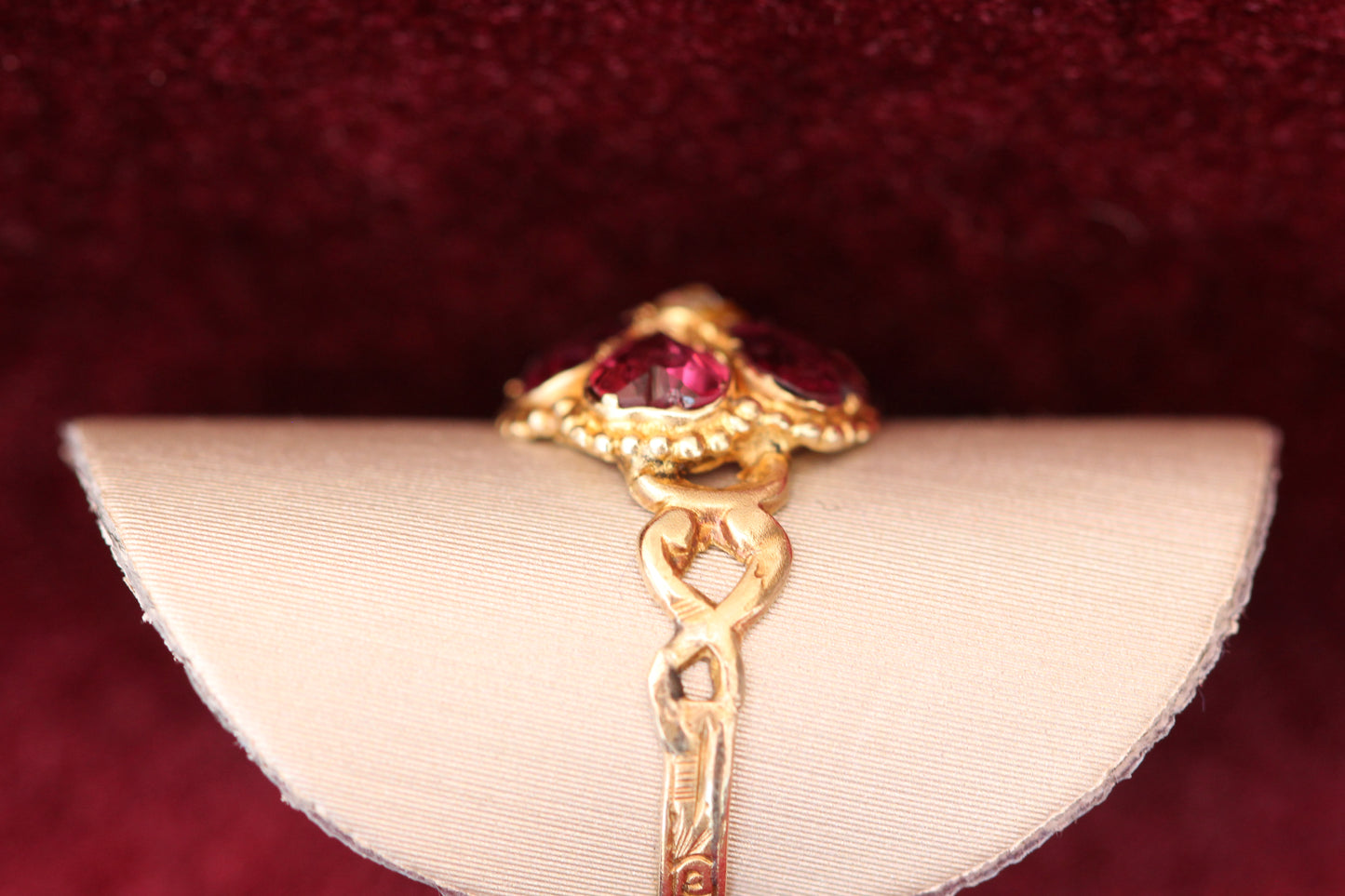 Antique garnet ring