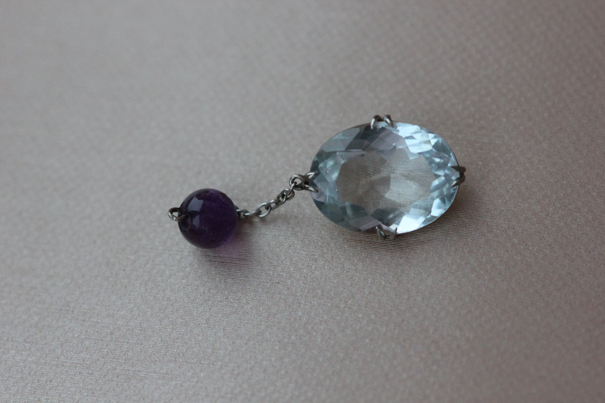 Aquamarine pendant