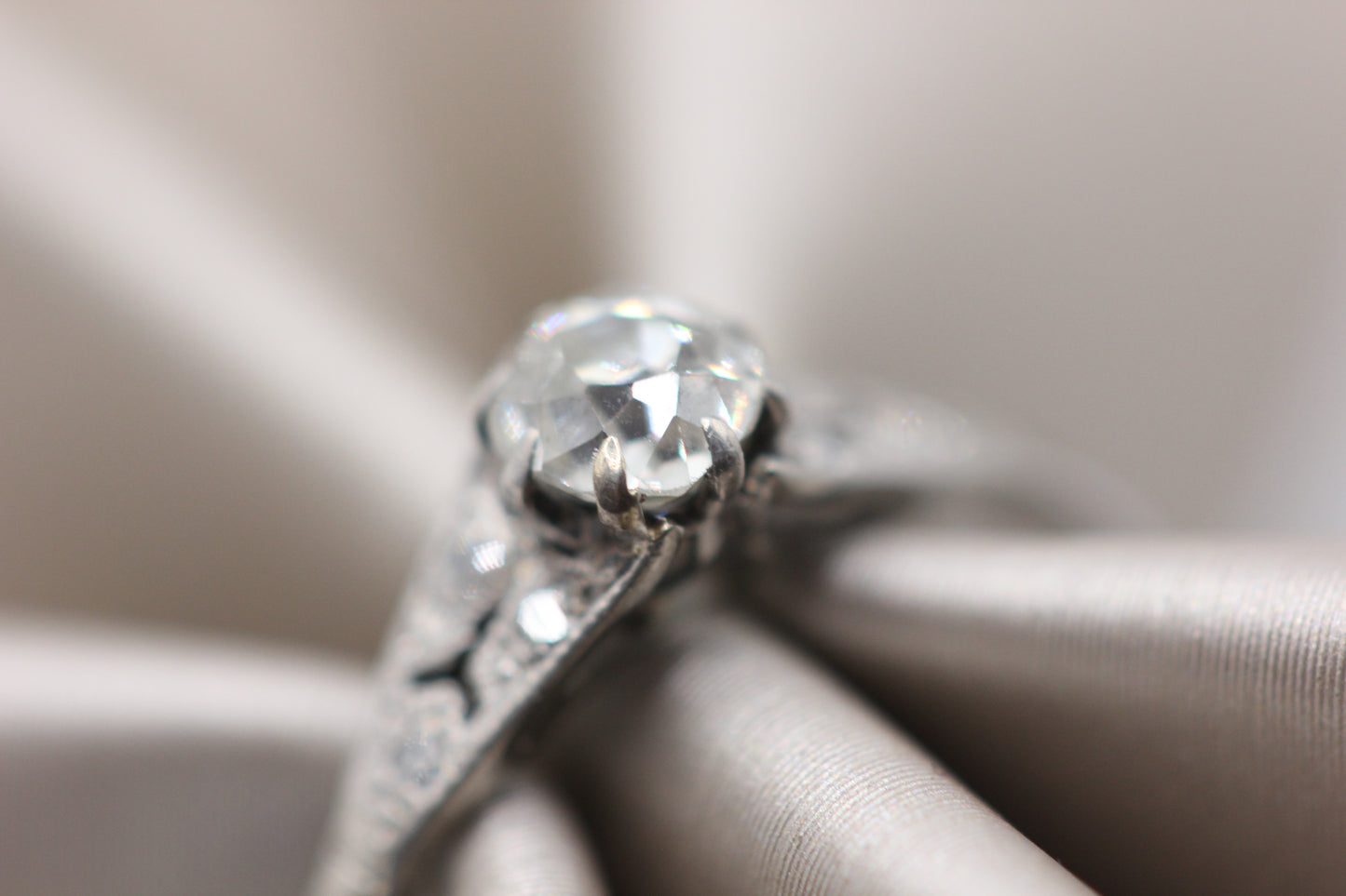 Antique diamond ring