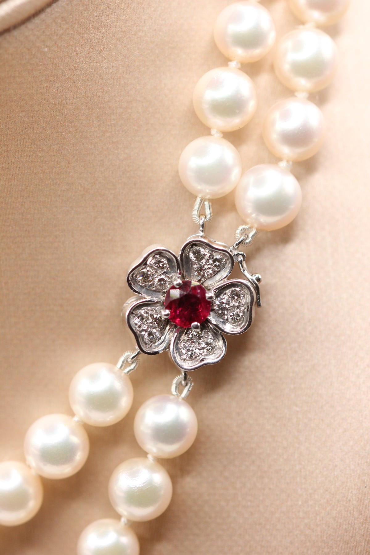 Akoya pearl necklace