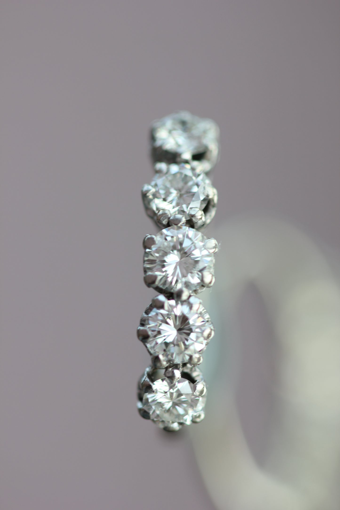 Five diamonds ring