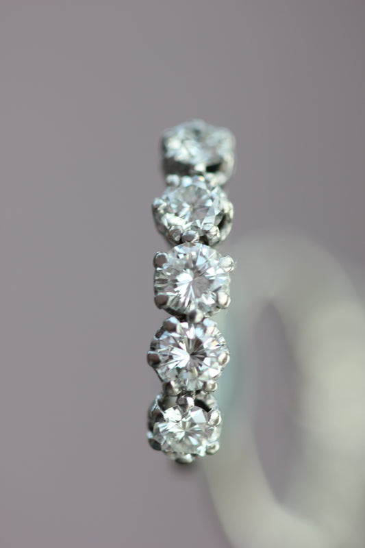 Five diamonds ring