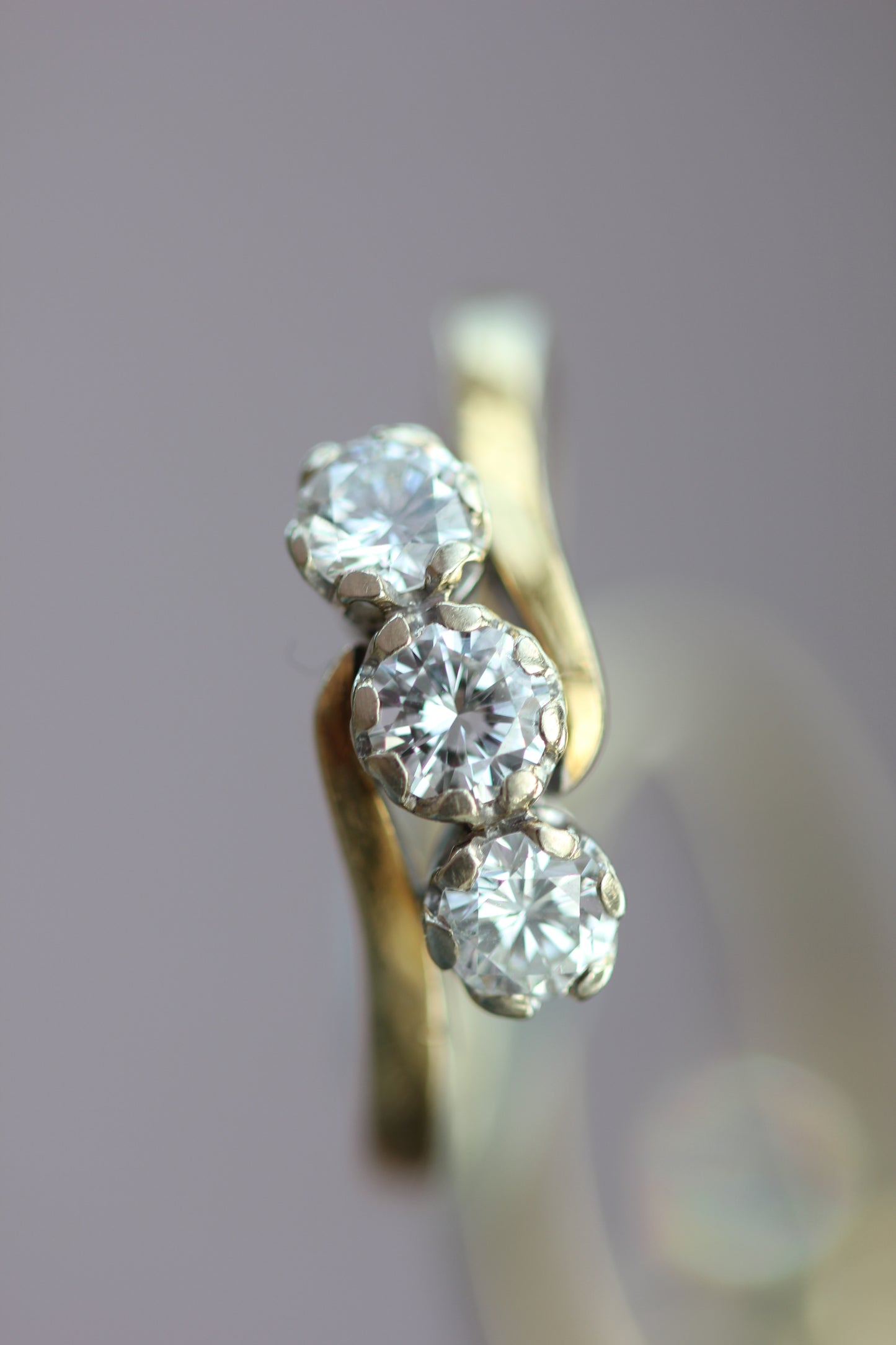 Tree stone ring