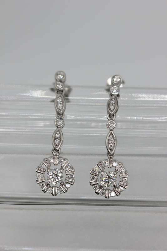 Drop earrings